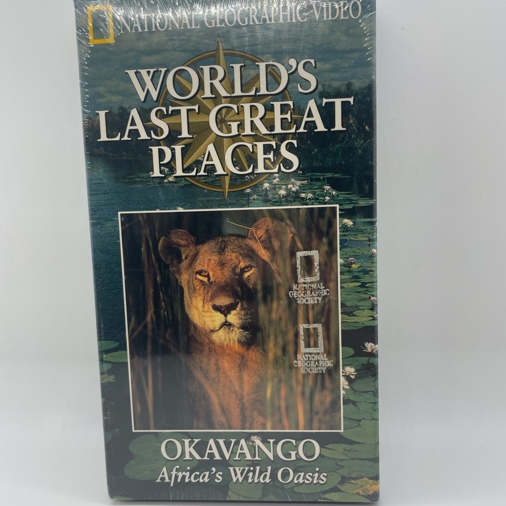 National Geographic VHS: Okavango's Wild Oasis New Sealed